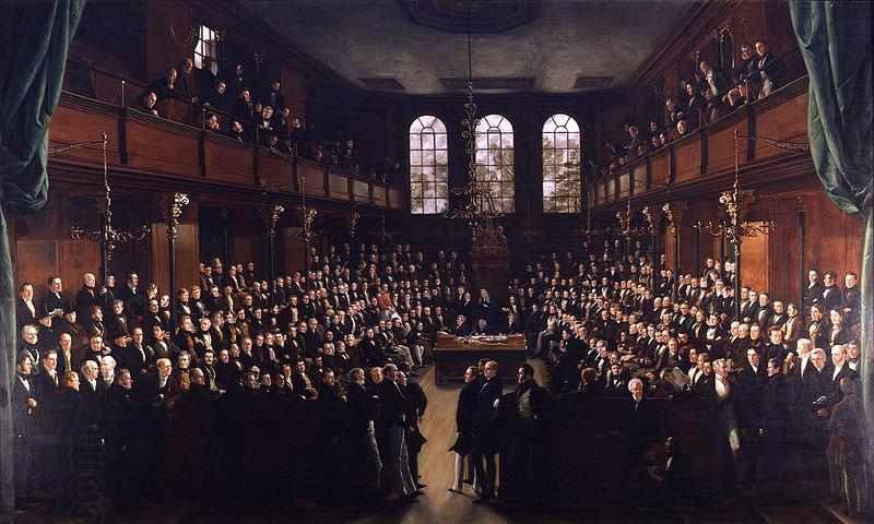 George Hayter The House of Commons
